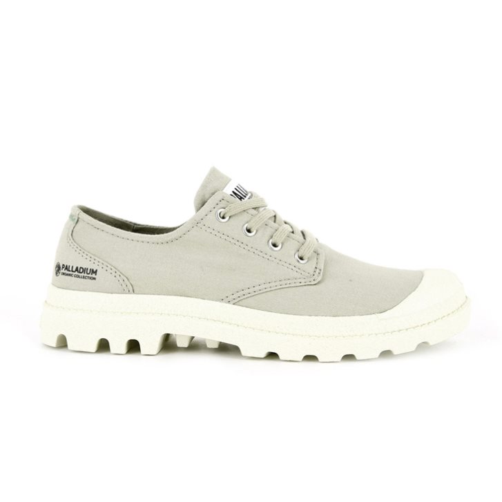 Dámské Oxfordky Palladium Pampa OX Organic II Světle Zelene | CZ MOV-20J